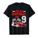 Birthday Boy Race Car Birthday Racing Driver Theme Party T-Shirt, XS