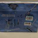 5-in-1 Pool Cleaning Kit - Includes Semi-Deep Skimmer Net, Aluminum Leaf Rake, 20' Pool Brush with 13ft Adjustable Pole