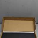 Floating Shelves Wall Mounted Set of 2, Modern Black Wall Shelves for Storage with Lip, Display Picture Ledge Shelf for Wall Decor Bedroom Living Room Bathroom Kitchen (15.7 In)