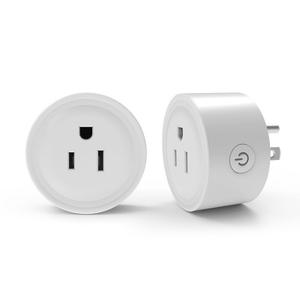 Smart Plug, WiFi Outlet Compatible with Alexa & Google Assistant, Smart Outlet 16A/2200W Max, Smart Home Automation, APP Remote Control, Timer&Schedule, 2.4G Wi-Fi Only, 2 Pack