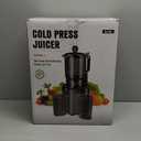 Juicer Machines with 5.8" Large Feed Chute, Cold Press Juicer For Whole Vegetables and Fruits, 400W Professional Slow Masticating juicer Easy to Clean for Batch Juicing (Titanium Gray)