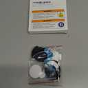 GPS Tracker for Vehicles, 2 PCS MINI Car Tracker Device Hidden, No Monthly Fee, Real-Time Tracker Device for Vehicles, Work with Find My (iOS Only), Magnetic Waterproof Car Tracker, Black