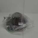 2 Pack Western Cowboy Hats for Women and Men Classic Felt Wide Brim Costume Cow Boy Hat Roll Up Brim Cowgirl Hat (Khaki+coffee)