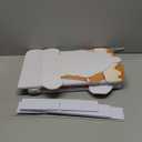 Soulchen 3 Pcs 39.4 Inch Gingerbread Backdrop Cardboard Cutout Gingerbread Man House Christmas Photo Booth Props Background Stand up Christmas Party Decorations Games for Party Supplies