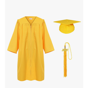 Unisex Adult Matte Graduation Cap and Gown Tassel Set Size:57'' 2025