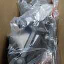 UPPAbaby RumbleSeat V3 Second Lower Seat - Compatible with Vista V2 and Vista V3 - All-Weather Seat + Magnetic Buckle Adapters Included - Savannah (Pearl Gray Jacquard/Carbon Frame/Chestnut Leather)
