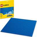 2 x LEGO Classic Blue Baseplate 11025 Building Toy Set for Preschool Kids, Boys, and Girls Ages 4+ (1 Pieces)