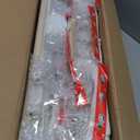 6 Packs Teepee Tent for Kids with 10ft String Lights, Indoor Play Teepee Tent for Girls & Boys, Foldable Tents for Birthday Party Boho Sleepovers Party Pajama Party (White)