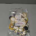 Yellow Balloon Arch Kit Double Stuffed Mustard Yellow, Ivory White & Gold Balloon Garland, 5/12/18 inch Balloons for Birthday, Baby Shower, Bee Party, Sunflower/Lemon/Daisy Theme Decorations