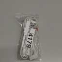 19.5in Power Cord Compatible with Sonos One, Sonos One SL, Sonos Play-1 Speakers - Power Plug Cable (Short, White)