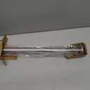 Ivilon Tension Curtain Rod - Spring Tension Rod for Windows or Shower, 24 to 36 Inch. Brushed Nickel