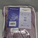 Wapaneus Heated Blanket Electric Full Size 72"x84" with 10 Heating Levels 12 Timer Settings and 8 Hours Auto-Shut Off, Flannel Fast-Heating Electric Blanket, ETL Listed Machine Washable, Purple