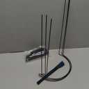 TCBWFY 10 Pack Plant Support Stakes for Peony,10" Widex16 High Heavy Duty Peony Cages and Support,Metal Peony Supports for Outdoor Indoor Plants,Plant Supports for Peony,Tomatoes,Hydrangea,Rose