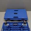 Nellyke Furniture Dolly, 2 Pack Dollies with Wheels,16'' X10'' Small Flat Dolly with 500LBS Large Capacity, Furniture Movers with Wheels Heavy Duty, Connectable and Portable, Black