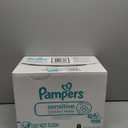 Pampers Sensitive Baby Wipes, Water Based, Clinically Proven, Hypoallergenic, and Unscented for Babies, 1008 Wipes Total (18 Flip-Top Packs) 