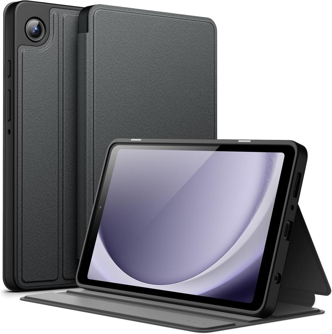 JETech Case for Samsung Galaxy Tab A9 8.7-Inch 2023, Slim Folio Stand Protective Tablet Cover, Multi-Angle Viewing (Black)