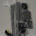 Adjustable Garland Hanger for Front Door, Adjustable Width 32-80 Inches, No Nails or Screws, Heavy-Duty Christmas Halloween Decoration Holder for Wreaths (32-40in)