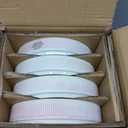 theterra 7.5'' Ceramic Pasta Bowls, Salad Bowls Set of 4, Stoneware Serving Bowls for Fruits, Noodle, Dinner, House-warming Wedding Present, Primrose Pink