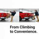 PTS30-34000 Retractable Rear Bed Step for 2022-2025 Toyota Tundra - Heavy Duty Access Step for Easy Bed Loading - Replaces PTS30-34000 (Driver Left Side Only)