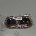 Motorcycle Goggles, Vintage Aviator Pilot Style Motocross Bike Cruiser Scooter Goggle, Anti UV Anti-Scratch Dustproof for Cycling Riding Climbing Fishing (Smoke Lens)