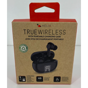 Helix True Wireless Wireless Earbuds Headphones NEW Sealed 810061145110 V1-1123