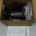 Hanukkah Projector Lights Outdoor with 4 Film Slides, LED Menorah Projection Lamp Waterproof Rotating Holiday Decorative Light for Home Yard Garden Party Decor