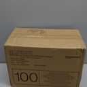 Amazon Basics Leak-Proof Dog and Puppy Potty Training Pee Pads with Quick-Dry 5-Layer Super Absorbent Design, Regular Size 22 x 22 inch, Blue & White, 100 Count