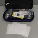 Auarte 12 in 1 Accessories Set for PlayStation Portal Remote Player, Hard Carrying Case for PS Portal with Clear Skin Case for PS5 Portal, 2 Screen Protector with 4 Thumb Grip, Indigo Blue