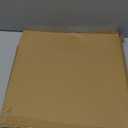 12x12 Picture Frame with Mat for 10x10, Wavy Edge Wooden Real Glass Photo Frame for Wall Hanging, Green, 1 Pack