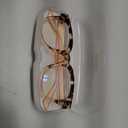 Madison Avenue Blue Light Blocking Glasses Oversized Fashion Blue Light Glasses for Women Anti Eyestrain & UV Protection Computer Eyeglasses (Gradient Brown)