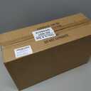 Orger 5 Pack Glass Door Knobs for Hallway and Closet, Crystal Passage Door Knobs with Round Diamond Shape, Non-Locking Interior Door Handles, Round Rosette with Satin Nickel Finish