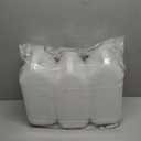 3 Pcs 1 Gallon Plastic Jug with Lids Square Empty Storage Containers Hdpe Carboy Plastic Jar Containers for Milk Water Beverage Oil Liquids (Translucent Color)