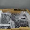 12QT Dual Basket Air Fryer, Vertical Double Stack XL 2-Basket, Feeds Up to 10 People, 8-in-1 Presets with Digital Touchscreen to Free DIY, Compact Design, Easy to Clean, Black