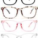 CCVOO Reading Glasses for Women/Men, Eyeglasses, Blue Light Readers for Women/Men, Computer Eye Glasses, Cheaters