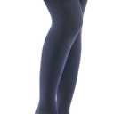 EVERSWE Girls Winter Warm Fleece Lined Tights Thick Dance Tights (11-13 Years, Navy Blue)