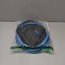 Love's cabin Cat Tunnels for Indoor Cats, Cat Tube Toys 3 Way Collapsible, Pet Play Tunnel with Peek Hole Toy Ball for Kitty, Kitten, Rabbit, Black&Blue, Small Size (23.6"X13"X11")