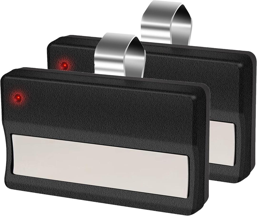 2 for 81LM 850CB LiftMaster Chamberlain Garage Door Opener Remote (Green Learn Button 1993-1995/1997) 