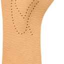 Pedag 121 Lady 3/4 Ultra Thin Leather Self Adhesive Insole for All Heels, Tan, Women's 8