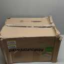 Restaurantware LID ONLY: RW Clean 1 Swing Top Trash Bin Lid Fits 23 Gallon Trash Can - Black Plastic Lid For Waste Basket Heavy-Duty