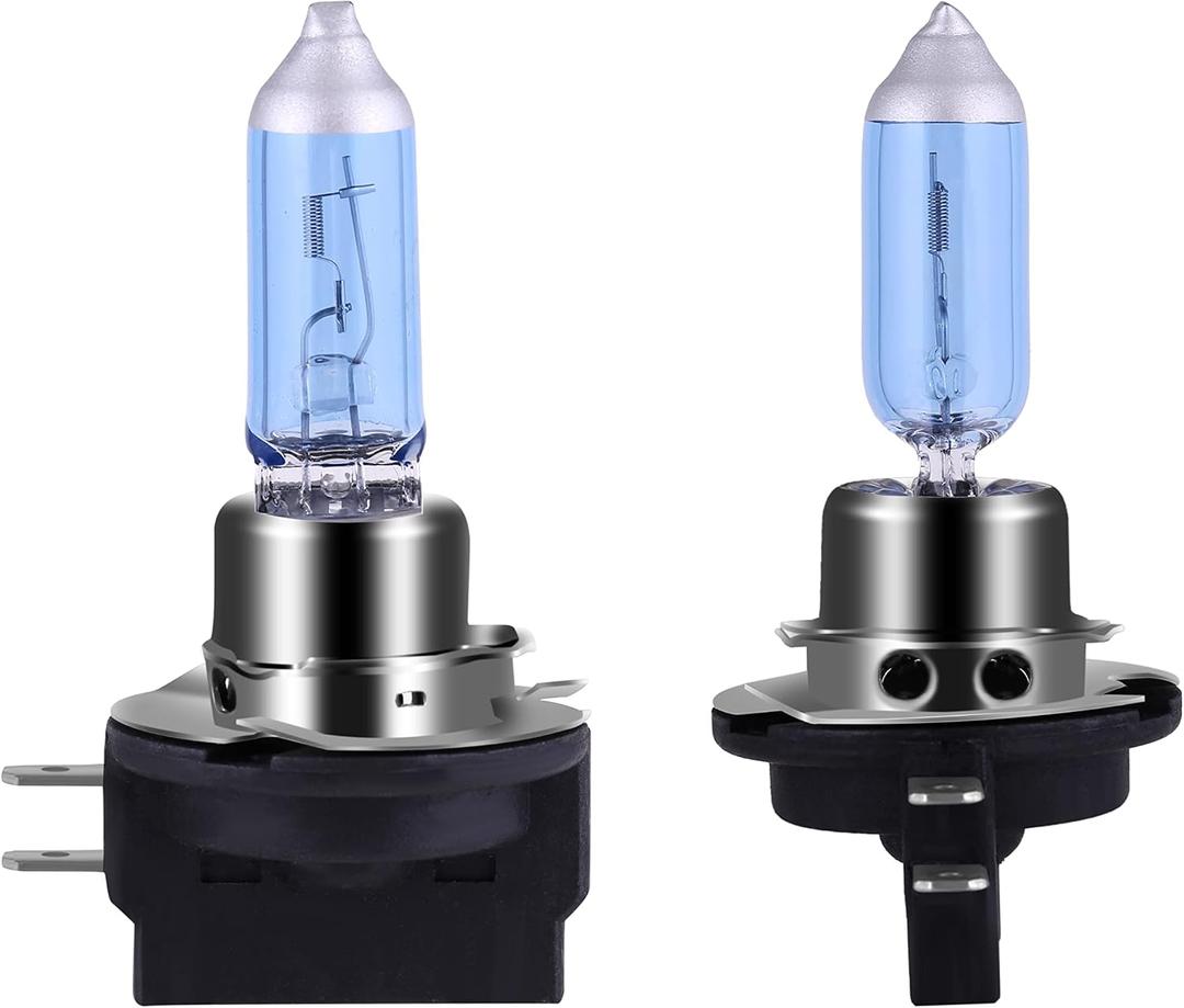 NEWBROWN H11B Headlight Bulb Halogen Bulb 5000K Super White Light Long Life Replacement PGJY19-2 12V/55W (H11B, 2 Pack)
