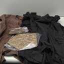 Suhine Men's Halloween Renaissance Costume Set Medieval Vest Shirt Viking Belt Armband Pouch 4 Pieces