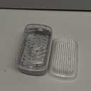 LELEMON Soap Dish with Drain Multifunctional Soap Dish Soap Cleaning Storage 3 in 1 Foaming Box for Home Bathroom Kitchen Keep Soap Dry&Easy to Clean(Grey)