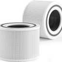 240 True HEPA Replacement Filters - Compatible with Puroair 240 Air Purifier, 3-in-1 Air Purifier Filter Replacement, HP-14, 2-Pack (White)