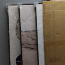 Large Framed Neutral Abstract Wall Art, 3 Piece Modern Canvas Prints Paintings Artwork for Walls, Minimalist Black Beige Pictures for Living Room Hallway Dining Room Bedroom Wall Decor -Total 30x60 In