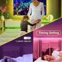 GANZQH 20FT Led Lights for TV, TV Backlight for 32-80 Inch, USB Led Light Strip with Remote, App Control, RGB Strip TV Lights Music Sync Color Changing, Led Lights for Room Gaming Accessories