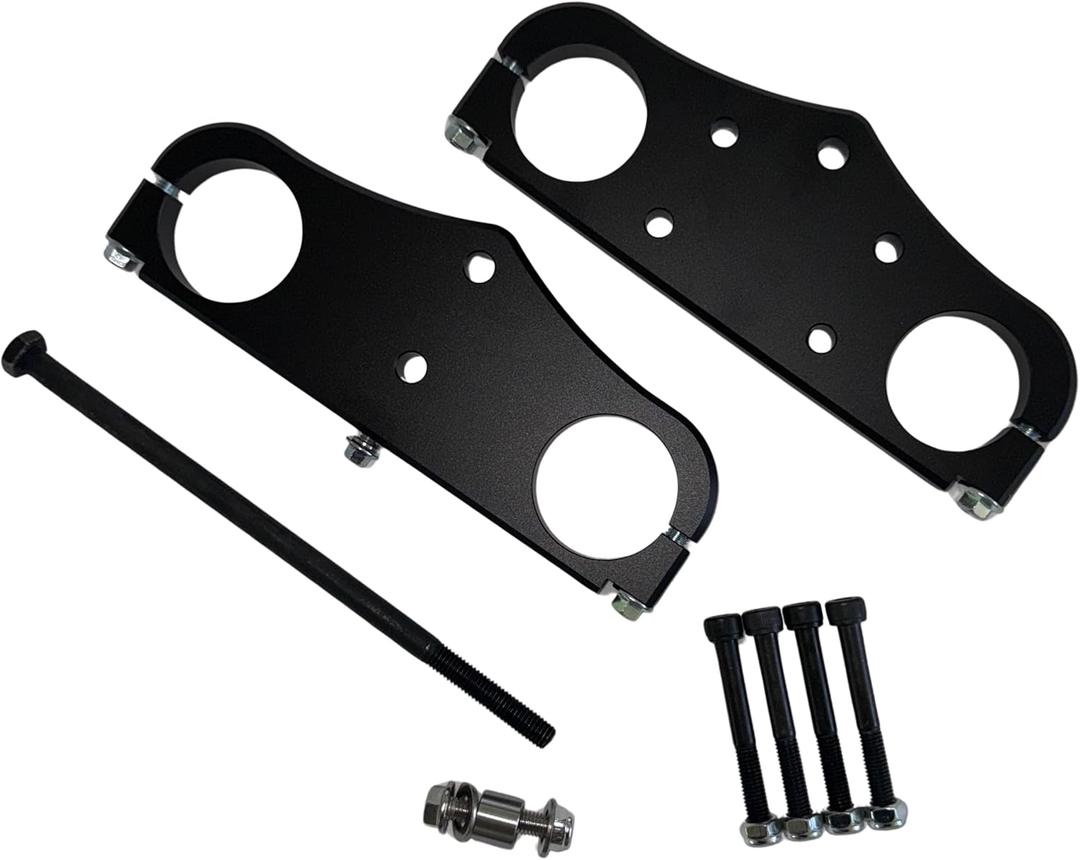 Custom 45/48mm Triple Clamp Kit for Pitbike Pitpro Piranha Forks Razor MX500, MX650, SX500