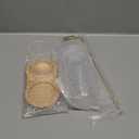 2 in 1 Incense Holder for Sticks, Anti-Ash Flying Incense Burne with Glass Ash Catcher and Incense Sticks Organizer for Meditation Yoga Spa Home Decor (Light Base)