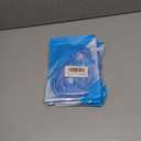 4 x Oval Athletic Shoelaces Half Round Shoe Laces for Sneakers Running Shoes Sport Shoe Strings 23 Color (39"(100cm), Blue)