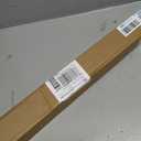 Pushglossy 1 Pcs Replacement Door Bottom with Vinyl Fins 36" Long 1 3/4" Wide Threshold Seal Bottom of Door Weatherstrip Kerf Weather Stripping for 7/8" Between Barbs (White)