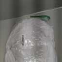 1 Pack White Spandex Stretch Round Table Covers with Skirt - 24x43 Inch Fitted Elastic Cocktail Tablecloth for High Top Bar, Party & Wedding Decor, White